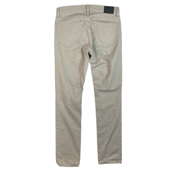 MJ16 Men’s GAP Denim Soft Wear Stretch Spring Taupe Skinny Jeans 31x32 - Picture 5 of 7